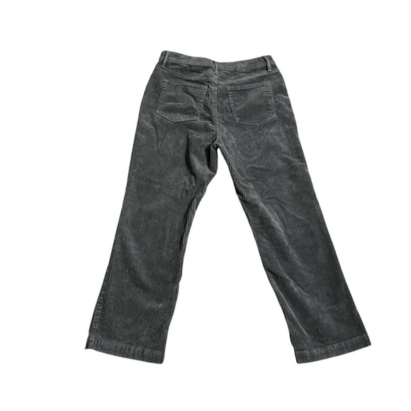 LOFT ‘ Made and Loved ‘ Charcoal Stretch Corduroy Pants Size 29/8 - Picture 4 of 5